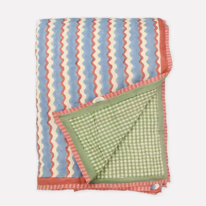 COMING SOON: organic cotton double throw